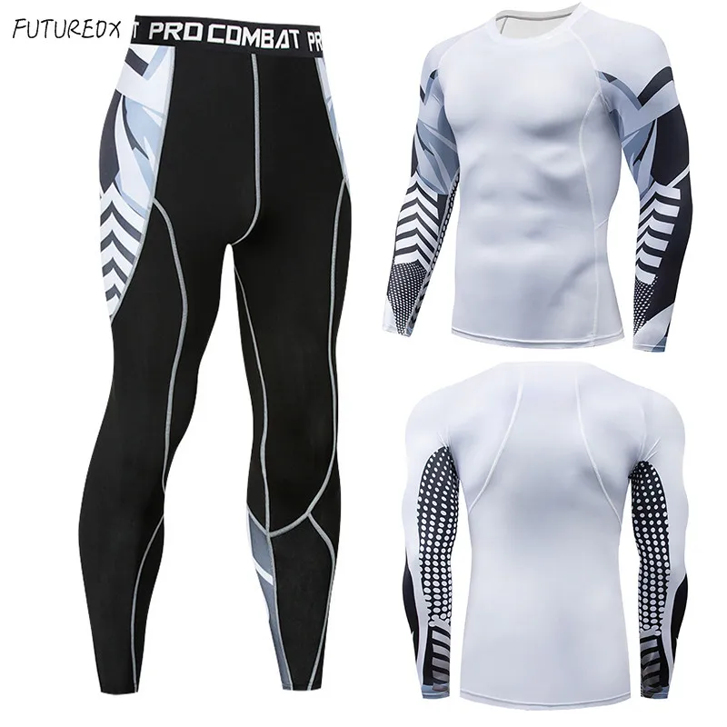 

Winter Men and Women Sun Protection Underwear Set Hot Dry Technology Surface Warm Compression High Elastic Sportswear Set