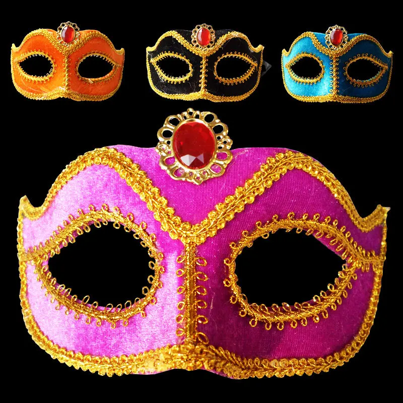 5PCS New Women's Sexy Charm Black Party Ball Masquerade Fancy Dress