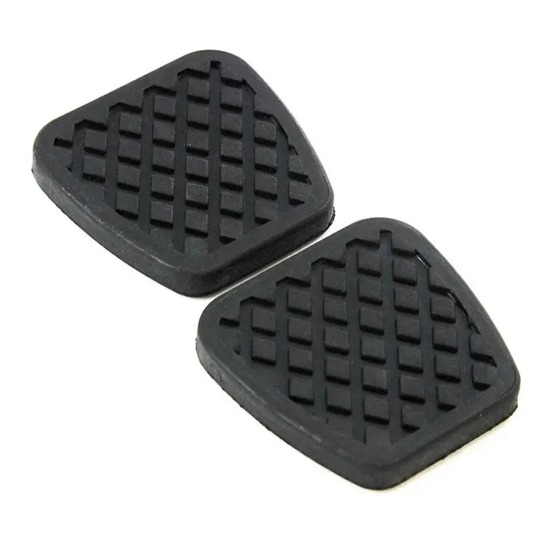 2PCS Anti skid Brake Clutch Pedal Pad Rubber Cover For Honda Civic