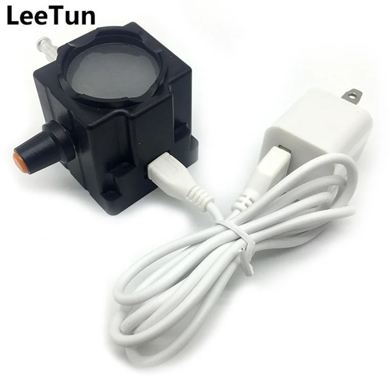 

LeeTun Extra LED Illumination Lamp for Biological Microscope Brightness Adjustable Lighting USB Bottom Light Source