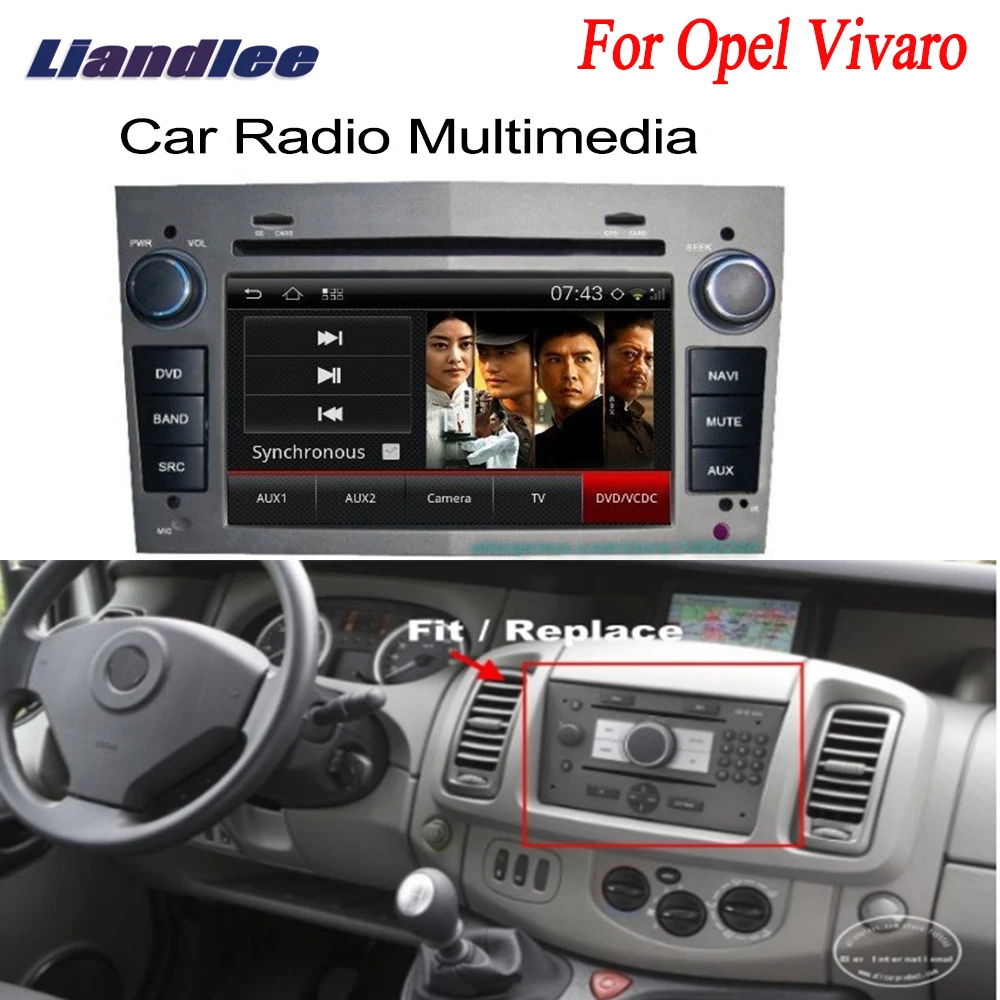 Liandlee для Opel Vivaro 2005~ 2010 2 din автомобиль Android gps Navi навигация Радио ТВ CD dvd-плеер Аудио Видео Стерео OBD2