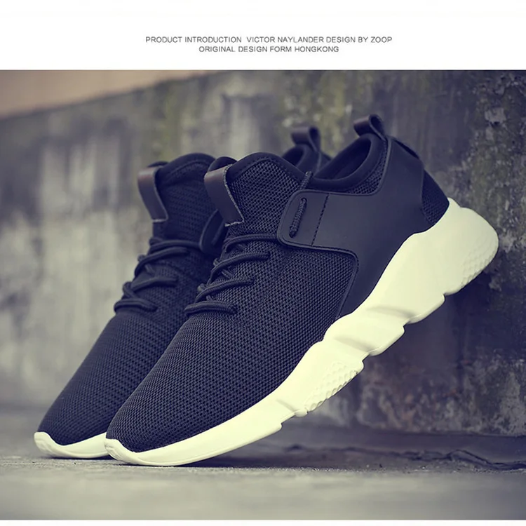 2019 Black Shoe Man Sneakers Male Shoe Comfortable Leisure Time