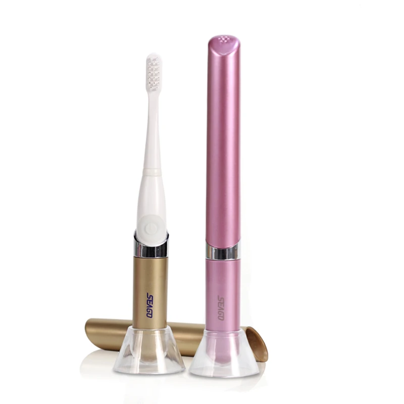 

Waterproof Adult Sonic Elecreic Toothbrush 23000/min Universal Deep Clean Teeth Brush Fashion Portable Designs WHOLESALES sg-628