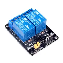 New 2 Channel Relay Module 5V Shield for Arduino ARM PIC AVR DSP Electronic Free shipping