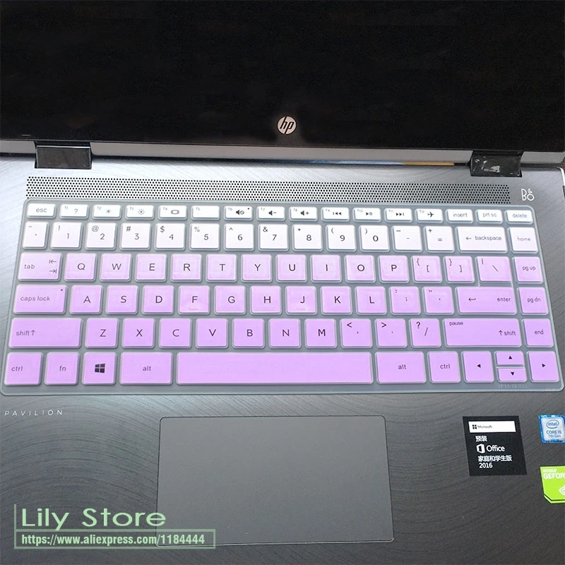 Силиконовый защитный чехол для клавиатуры ноутбука HP Spectre x360 15 2017 6|silicone keyboard