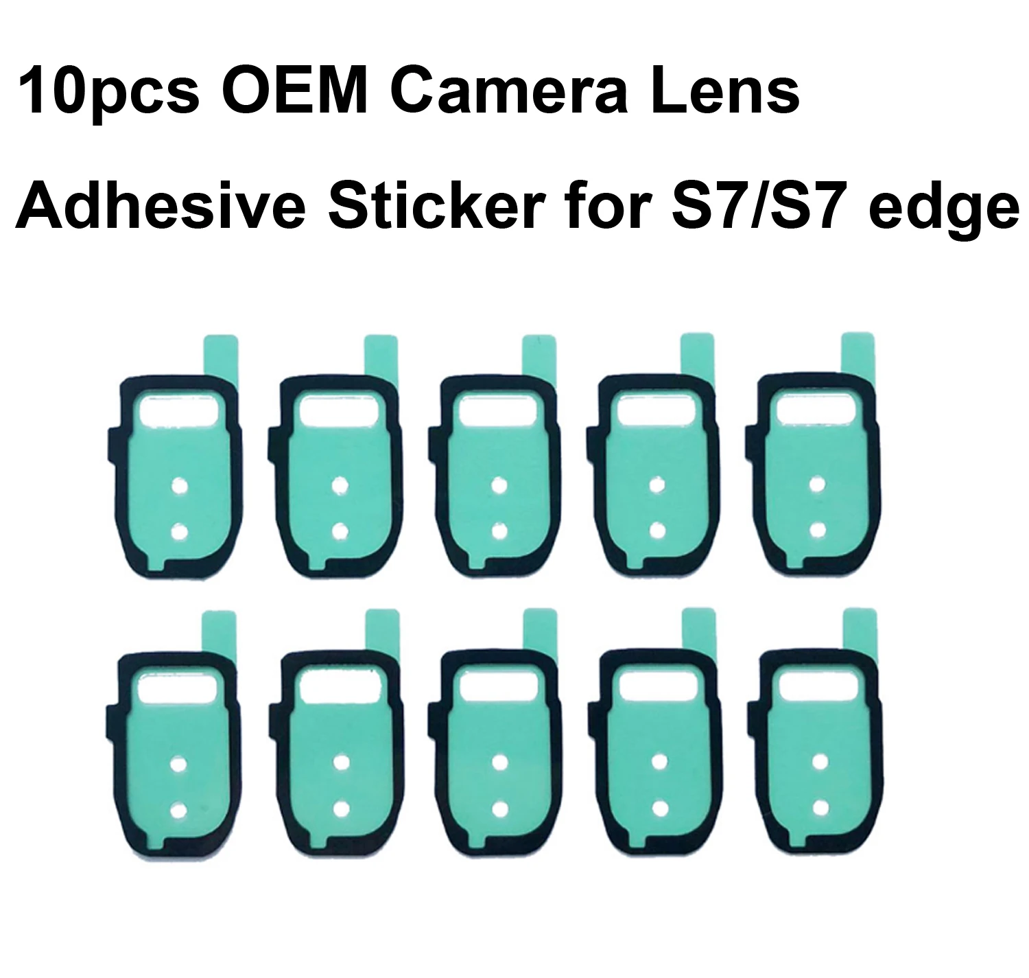 

10pcs OEM Camera Lens Cover Adhesive Sticker Adhesive Sticker for Samsung Galaxy S7 G930 / S7 Edge G935