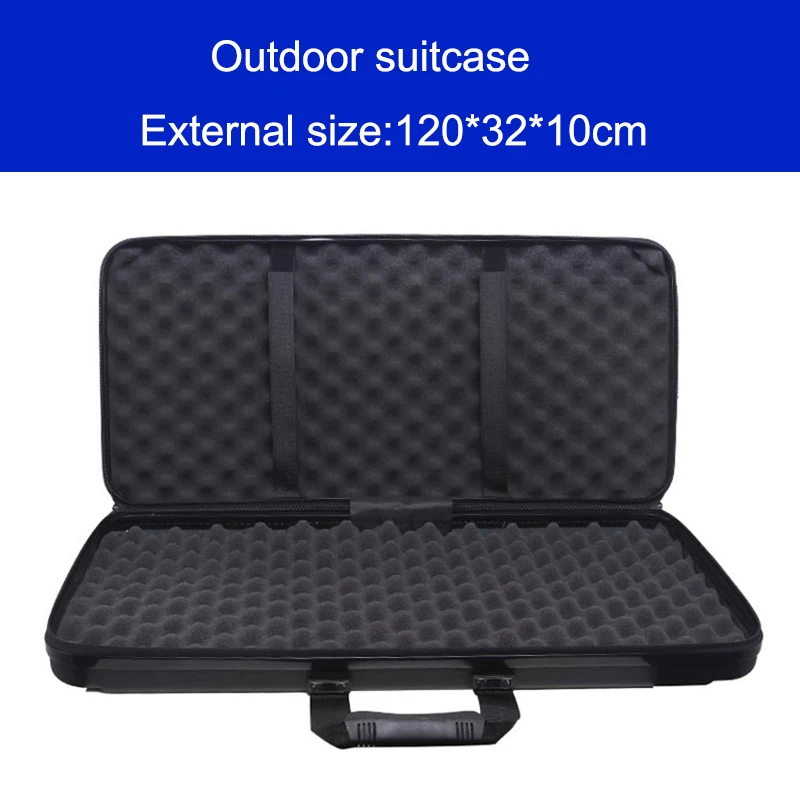

high quality Tool case long case outdoors luggage special luggage box plastic toolbox safety box suitcase with foam lining