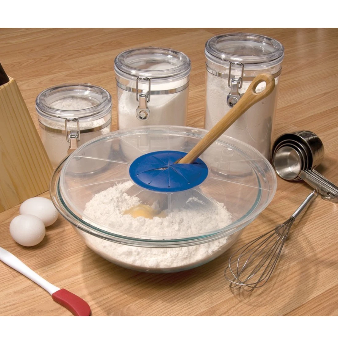 Buy Kitchen Silicone Splatter Screen Baking Mixing