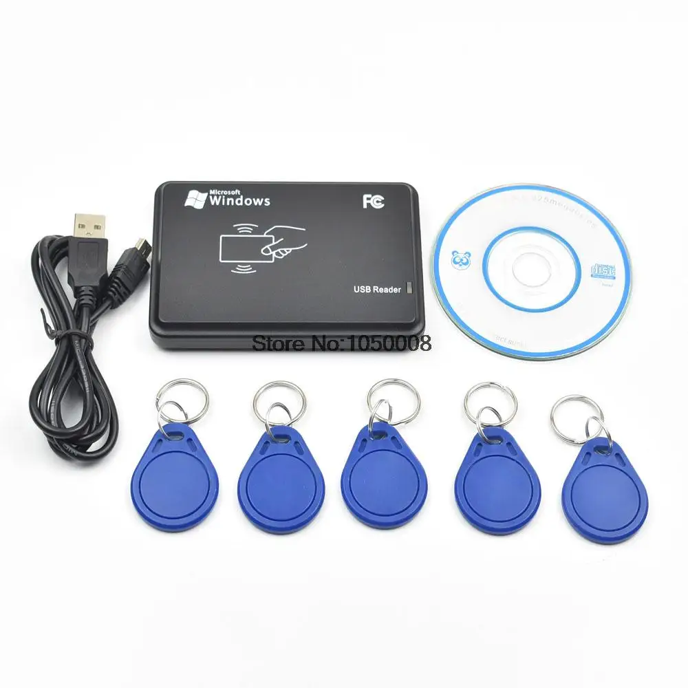 1pcs/lot Rfid nfc reader and writer 13.56Mhz ISO14443A ultralight +5pcs