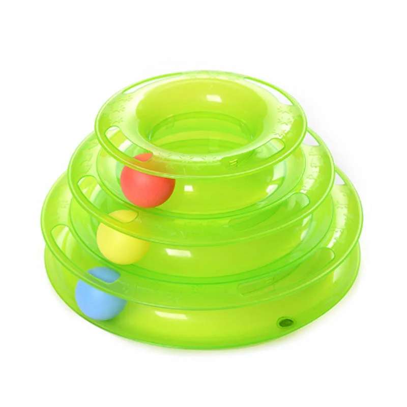 Top Quality Funny Cat Pet Toy Cat Toys Intelligence Triple Play Disc Cat Toy Balls Ball Toys Pets Green Orange Top Quality Funny Cat Pet Toy Cat Toys Intelligence Triple Play Disc Cat Toy Balls Ball Toys Pets Green Orange