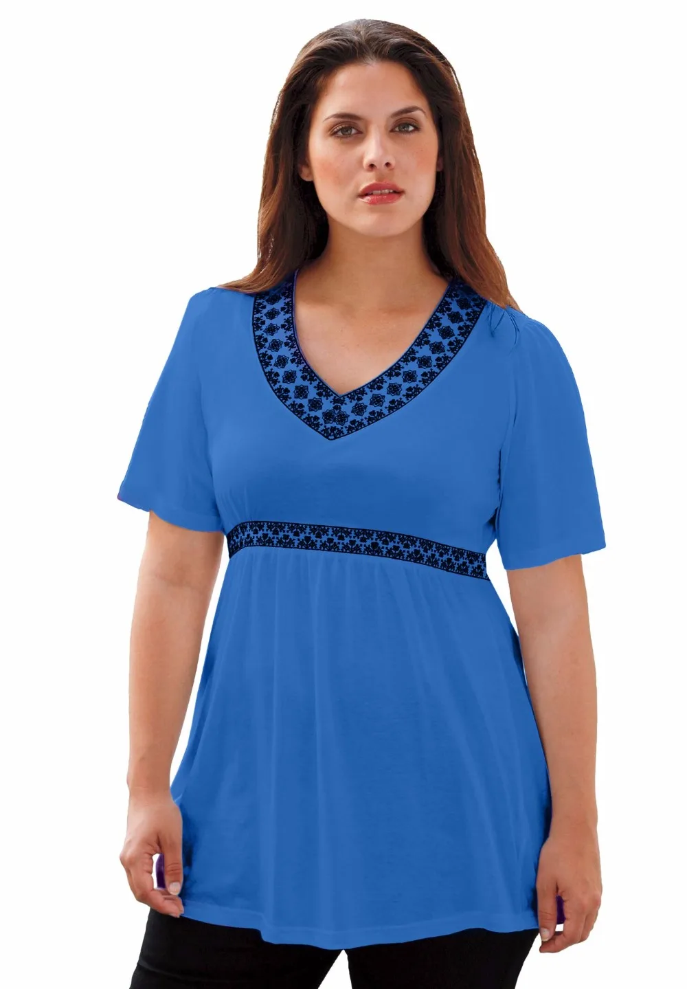 100 cotton clothing plus size