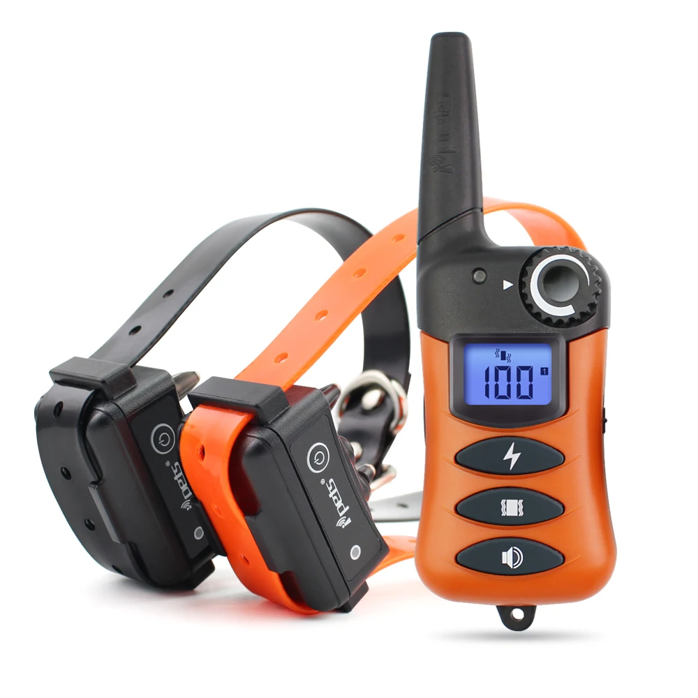 

Ipets PET620-2 200M Dog Training Collar Shock Collars with LCD Backlight Displayer