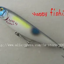 Пластиковая жесткая приманка с пучком рыболовная приманка поверхность рыболовные приманки(Pe105F) рыбок приманка рыболовная наживка; блесна