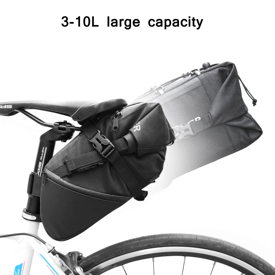 Comprar NEWBOLER bicicleta bolsa de sillín de bicicleta Pannier Cycle mtb bicicleta bolsa de asiento bolsas accesorios 2018 8 10L impermeable