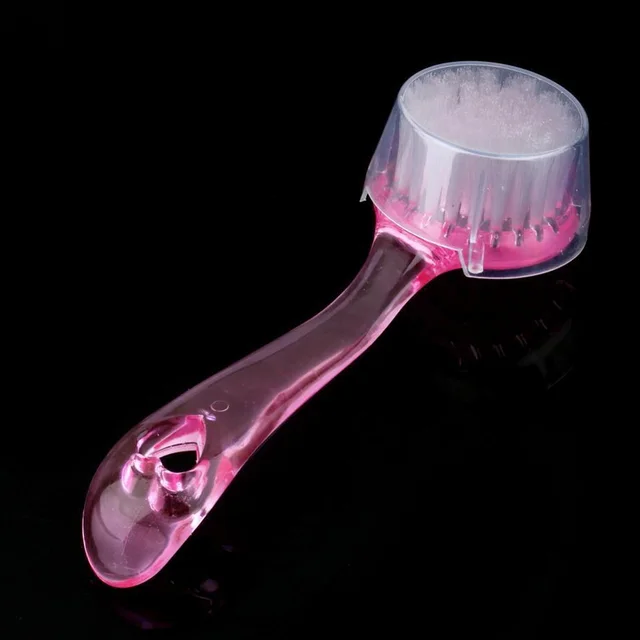 1pcs Soft Bristle Brush Scrub Exfoliating Facial Brush Face Care
