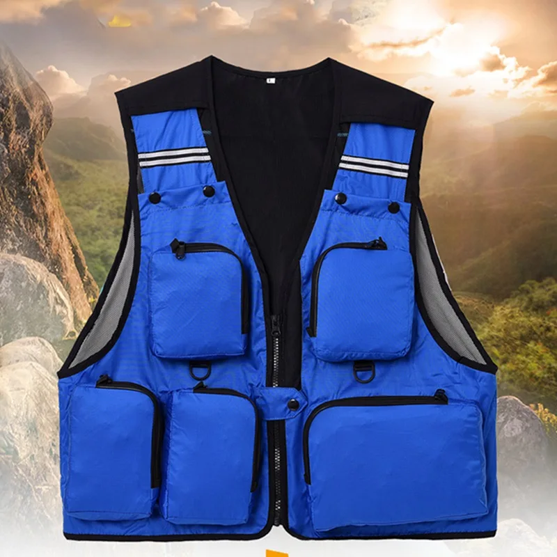 L-3XL Men Women Fishing Life Vest Outdoor Water Sports Safety Life Jacket For Boat Drifting Survival Swimwear Colete Salva-Vidas