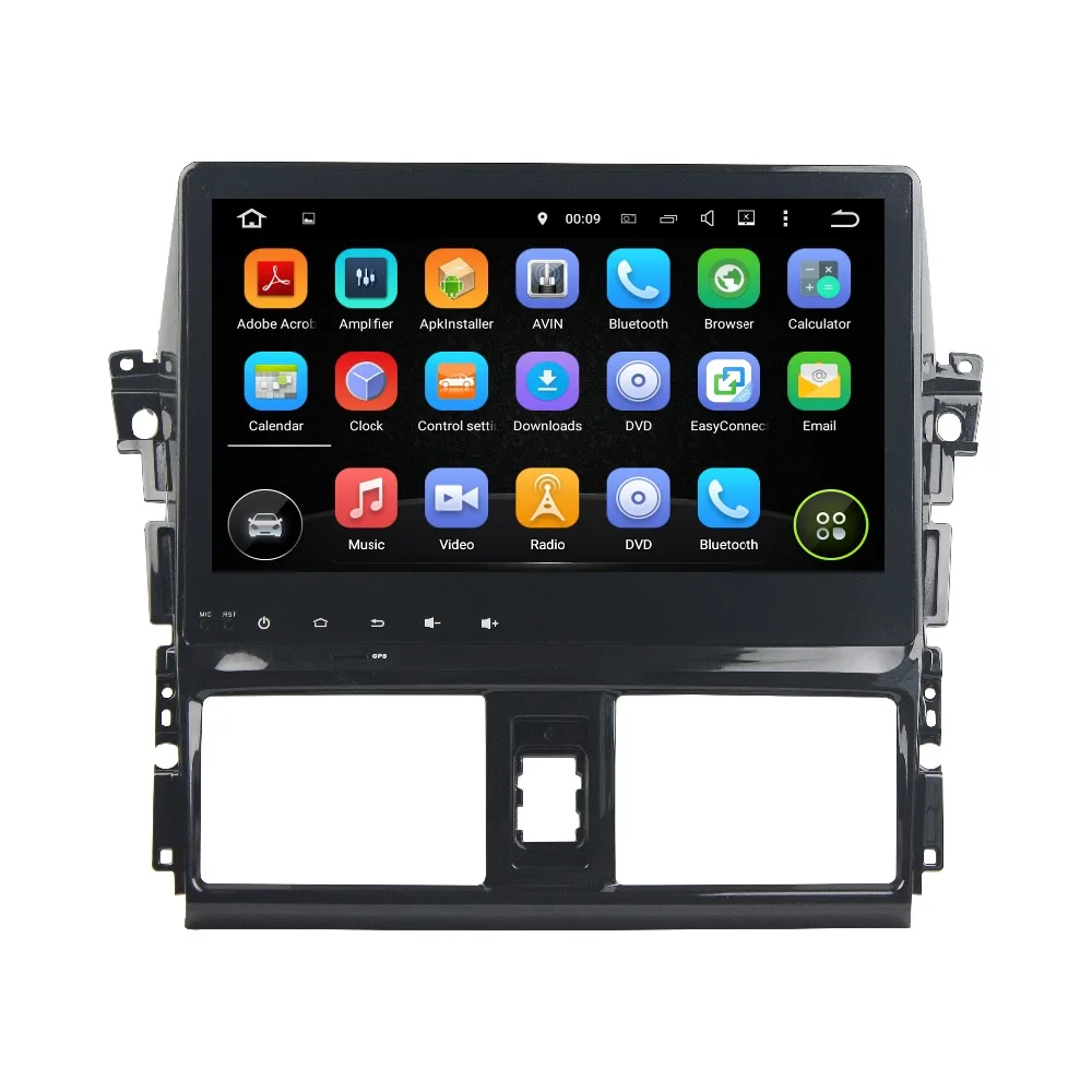 10 1 Android 5 1 GPS Navigation Car Multimedia font b Player b font For TOYOTA