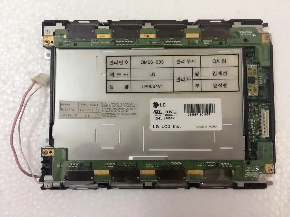 LP064V1 ЖК-дисплей Экран Дисплей Панель