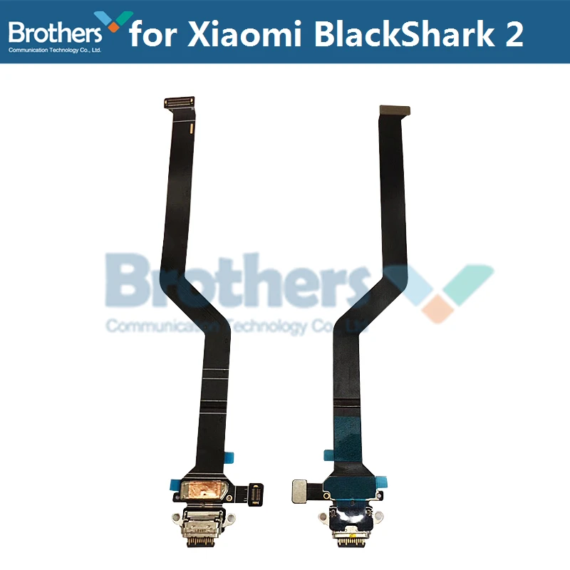 

USB Charging For Xiaomi Black Shark 2 Charger Port Dock Connector Flex Cable For BlackShark 2 Phone Replacement Tested Working