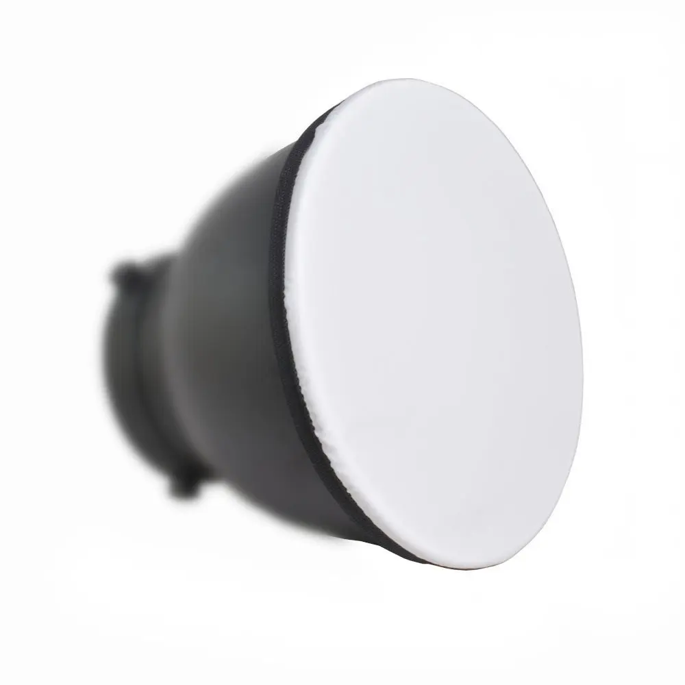 

2PACK 7" 180mm Soft White Diffuser Sock for Studio Strobe Standard Bowen Mount Reflector Fits Godox AD360..Monolights Speedlites