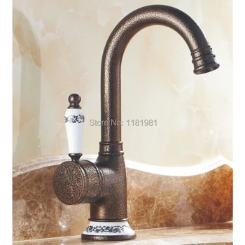 

Antique brass high quality wholesale bathroom basin sink Mixer tap 9805G