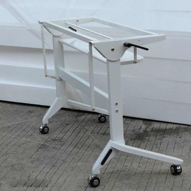 movable wooden foldable training table folding training table desk