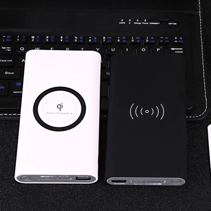 Беспроводное зарядное устройство TOPZERO 10000 мАч для iPhone X 8 Plus Qi Samsung S6 7 Note Xiaomi внешний