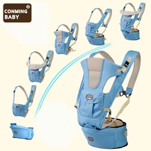 Эргономичный рюкзак-кенгуру для детей от 0 до 36 месяцев, с передней стороны, 6 в 1, Удобный слинг для младенцев, сумка-кенгуру