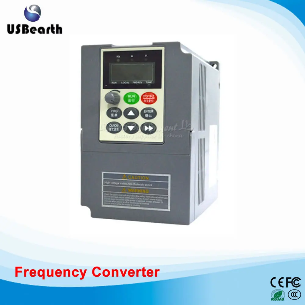 

CNC Machine Parts High-performance General Purpose Inverter 0.4KW-5.5KW 220V Vector Frequency Converters Modular Machine