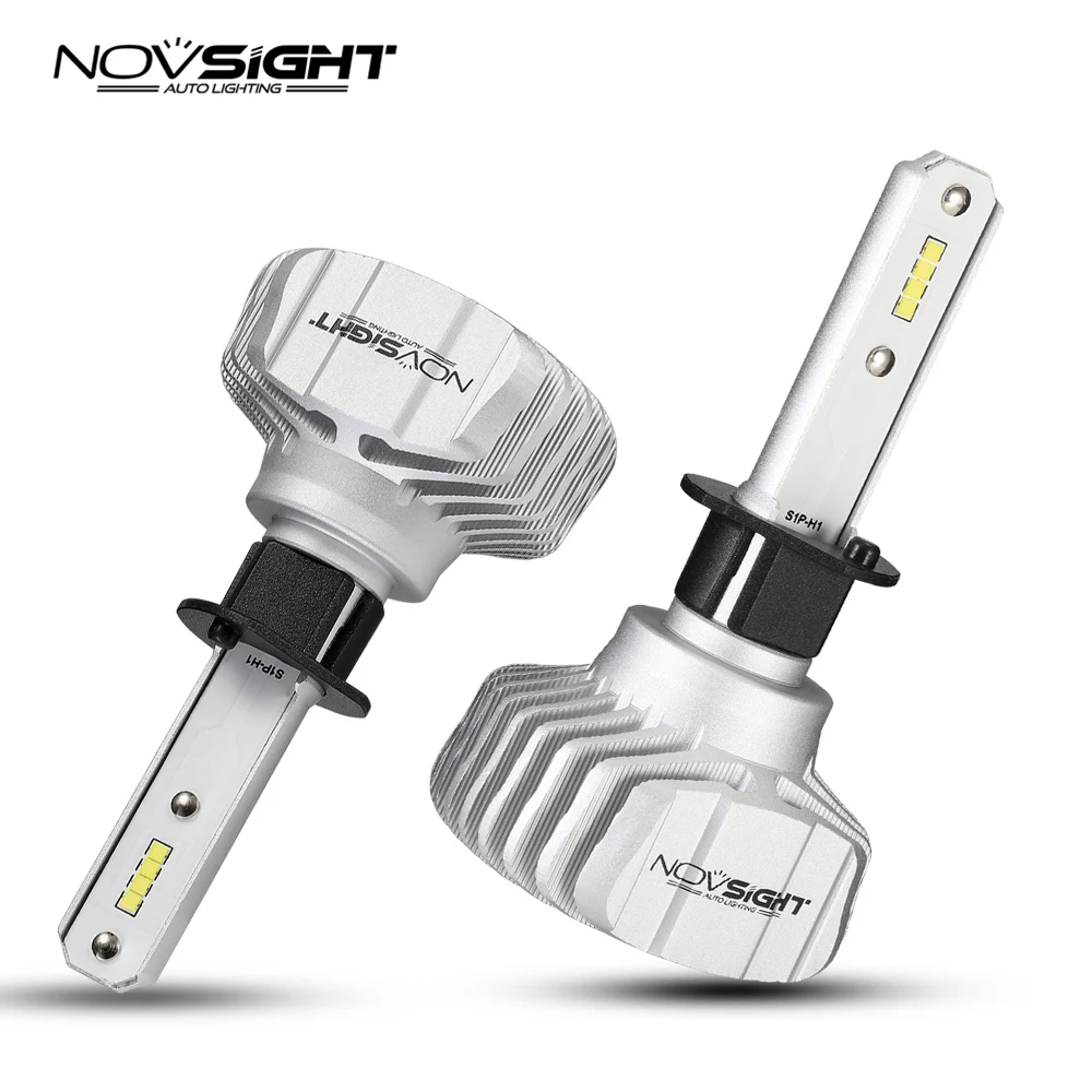 Novsight безвентиляторный H1 светодиодный автомобильный головной светильник набор