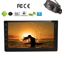 Double 2 DIN Android 4.2 Car Stereo GPS Navigation WiFi Car Radio Universal Player 7 inch Touch Screen Audio Headunit+camera