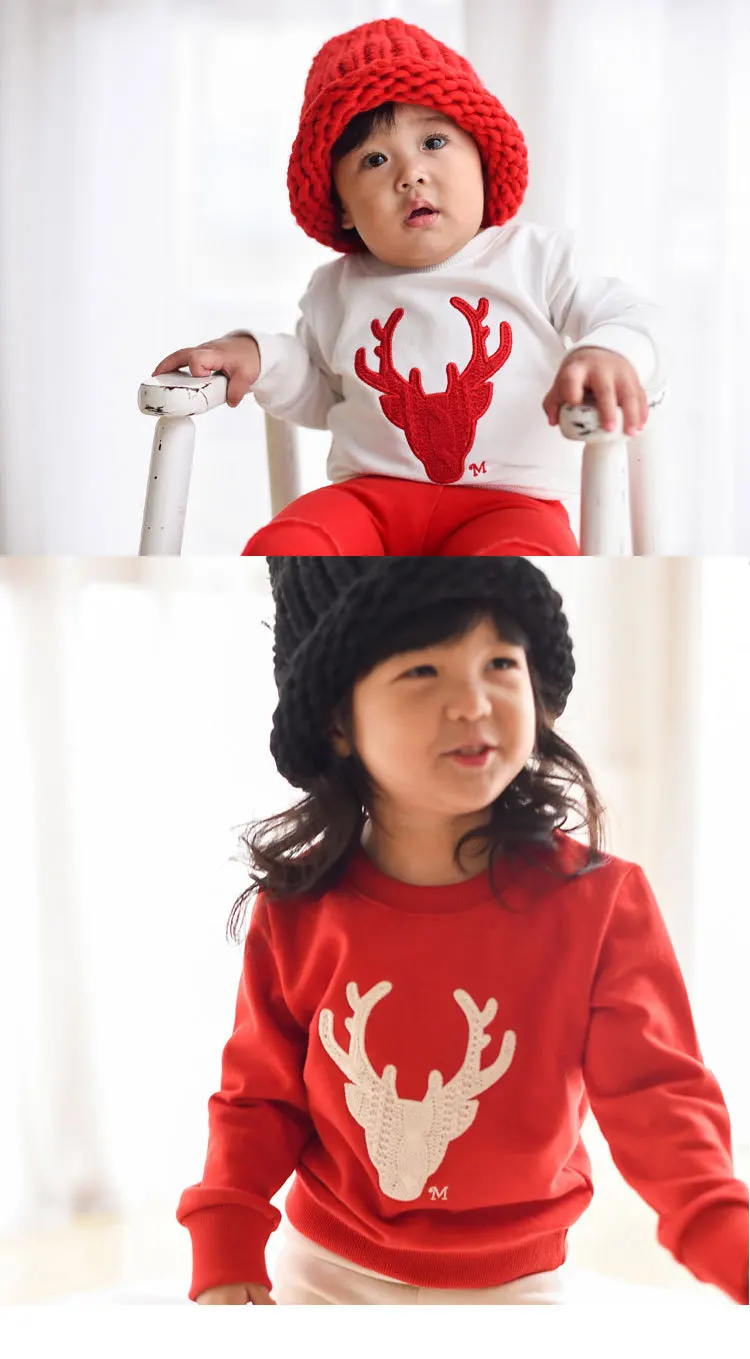 Рождественская семейная Одежда «Мама и я» с оленем одинаковые комплекты одежды для семьи футболка для мамы, дочки, папы и ребенка