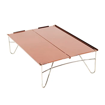 

Portable Foldable Folding Table Desk Camping Picnic Aluminium Alloy Ultra-light Outdoor Stool Furniture Accessories 2019