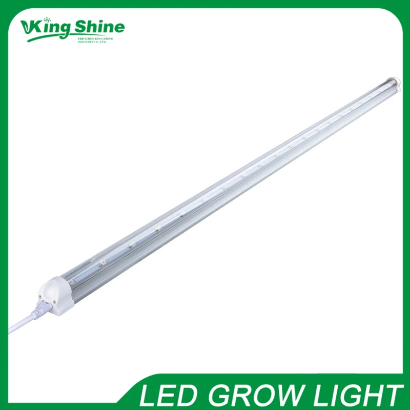 2 шт. 20 Вт гидропоники парниковых красный и синий 4ft t8 led grow light Tube для овощей рост растений