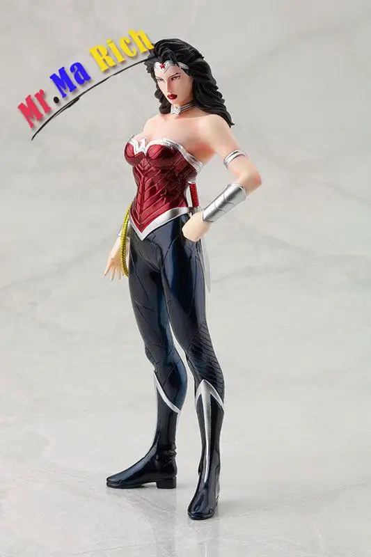  Dc Comics Artfx + Statue Wonder Woman 1/10 Scale Pre-painted Pvc Action Figure Collectible Model Ki