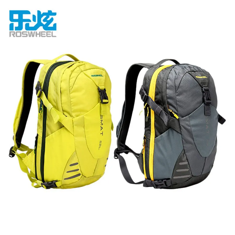 

22L ROSWHEEL Men Outdoor Sport Breathable Running Camping Hiking Cycling Backpack Travel Backpack multi function Rucksack