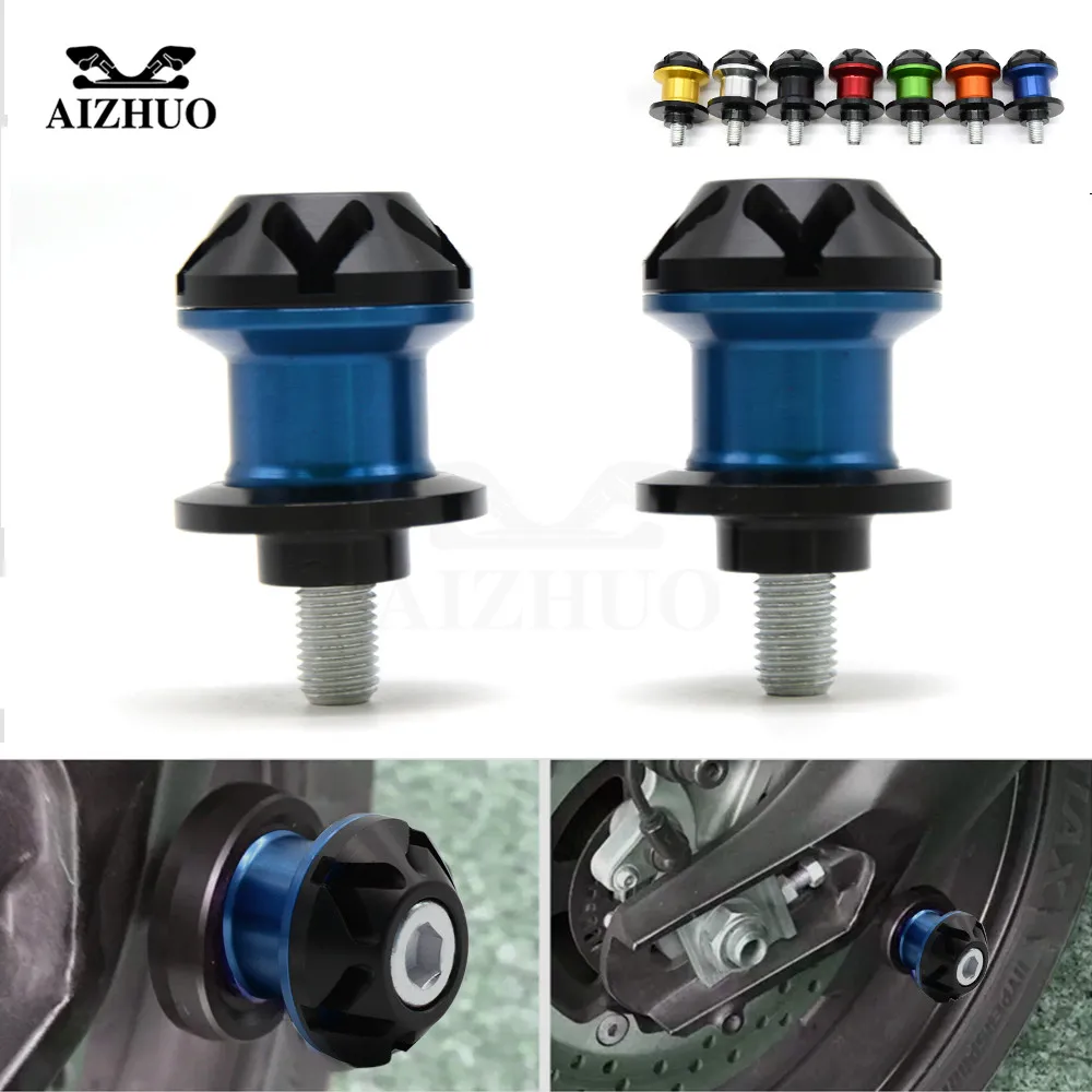 6/8/10mm Motorcycle Swingarm Slider Spools for BMW K1200R K1200R SPORT K1200S K1300 S K1600 GT R1200GS R1200GS ADVENTURE