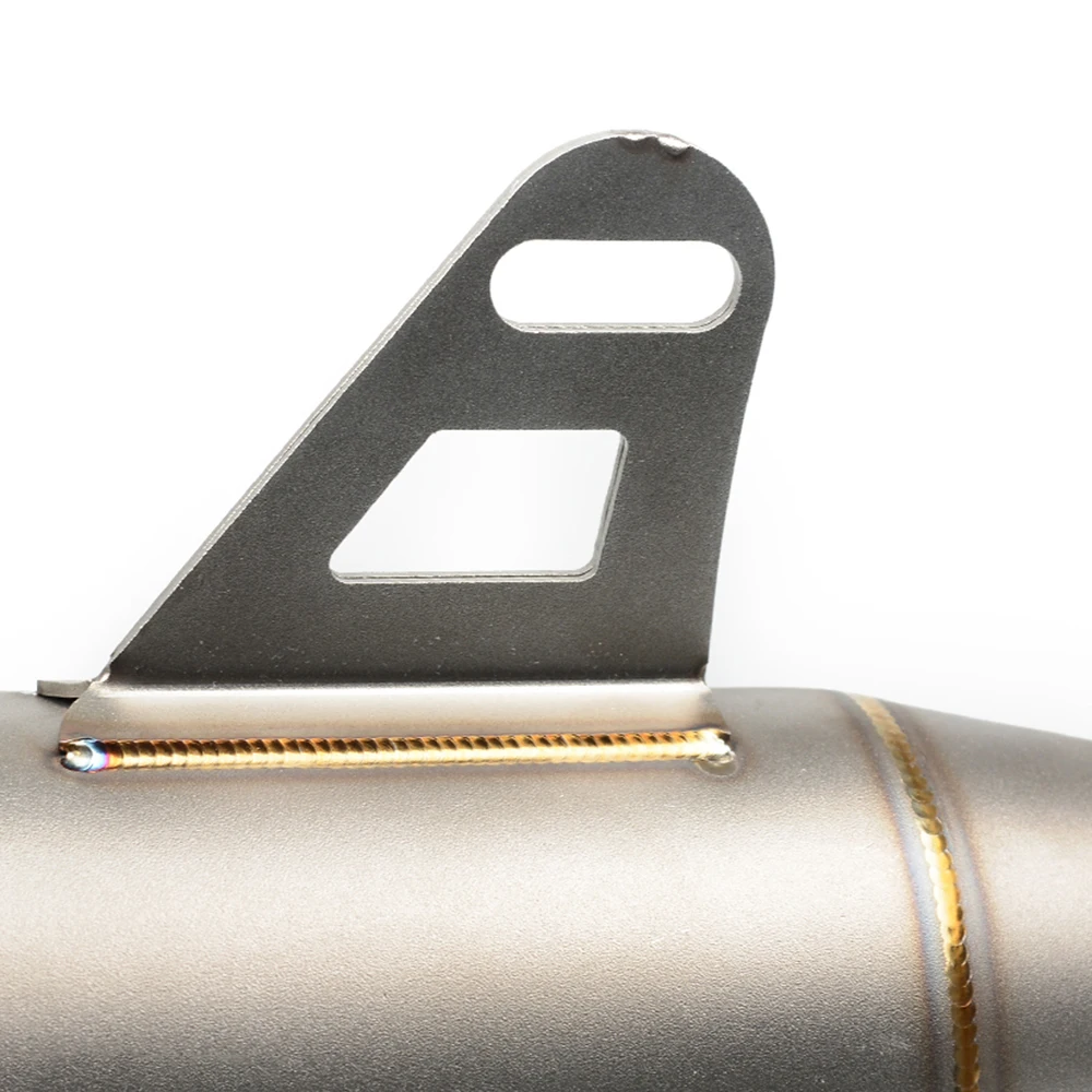 Выхлопная труба мотоцикла для Yamaha MT 07 MT07 09 FZ07 FZ09 Kawasaki NINJA 300 250 z300|motorcycle exhaust pipe|motorcycle