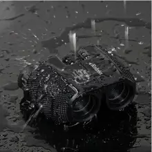 Хит, 10X25 HD, полностью оптическая зеленая пленка, водонепроницаемый бинокль, высокая мощность, прицел, Складной Карманный телескоп для путешествий, для охоты на открытом воздухе