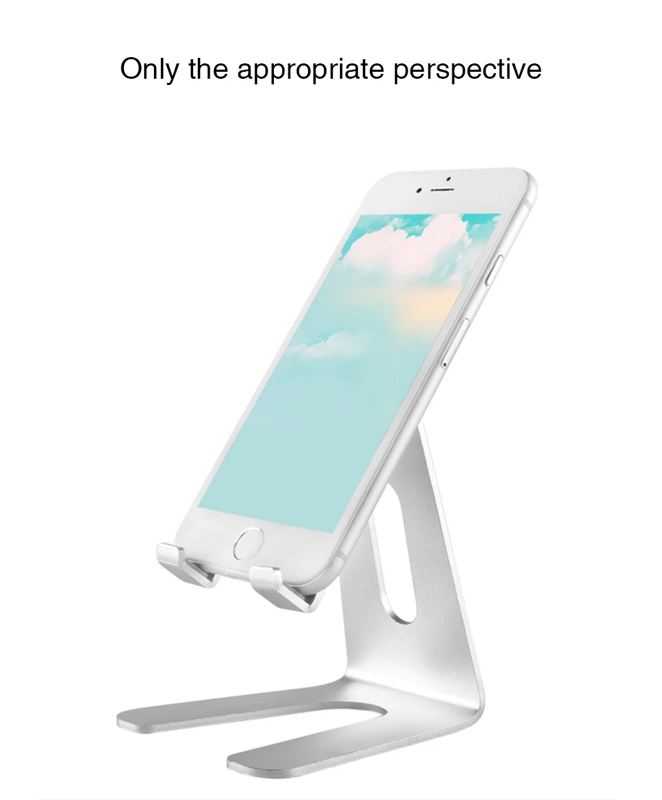 Universal Metal Mobile Phone Stands Holders For iPhone X 7 8 Plus For Samsung S9 Plus For Huawei p20 For Xiaomi Holders Stand  (4)