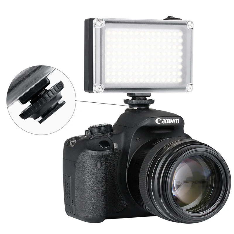 Kopen Ulanzi 112 Dimbare LED Video Licht Oplaadbare Photo Studio Light 3300 5500 K voor DSLR Camera Video licht Bruiloft videomaking