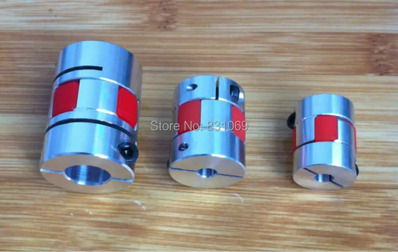 

1pcs BF 6.35mm x 8mm 6.35mm to 8mm D20 L25 Flexible Coupling Plum Coupling CNC Shaft Coupler Encoder Connector