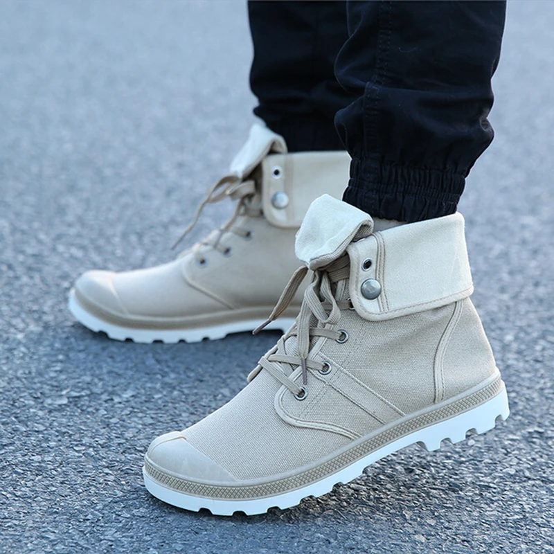 boots style militaire homme