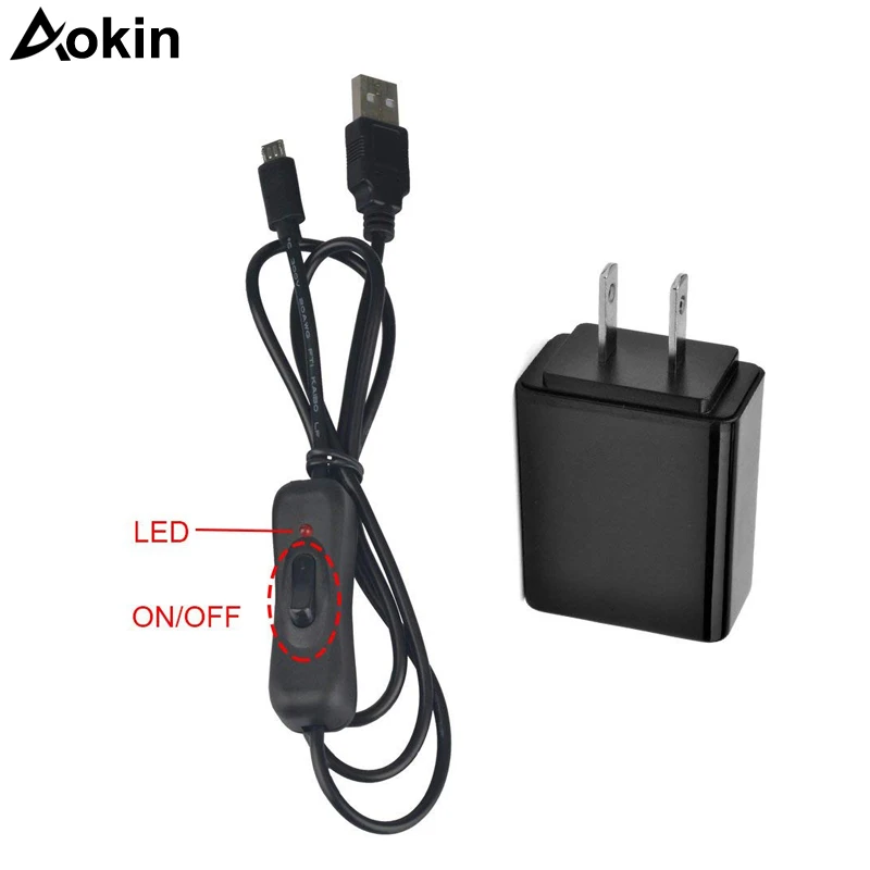 

raspberry pi power supply EU/US Mini Charger for raspberry pi 3 Model B/B+ raspberrry power adapter 5V 2.5A