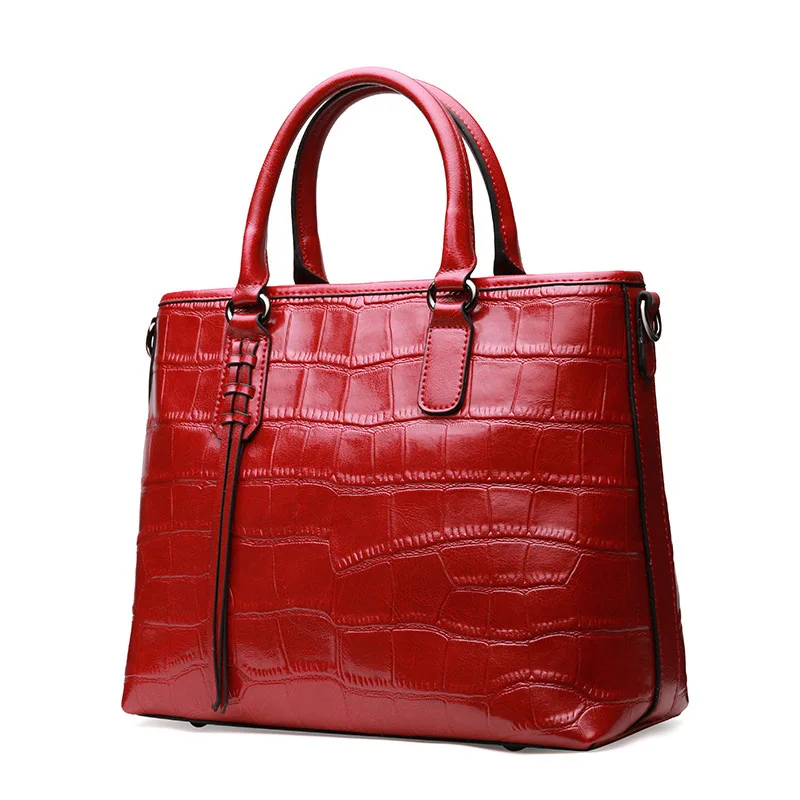 

Cowhide luxury handbags woman shoulder bag female women genuine leather messenger famous crossbody top-handle bags designer