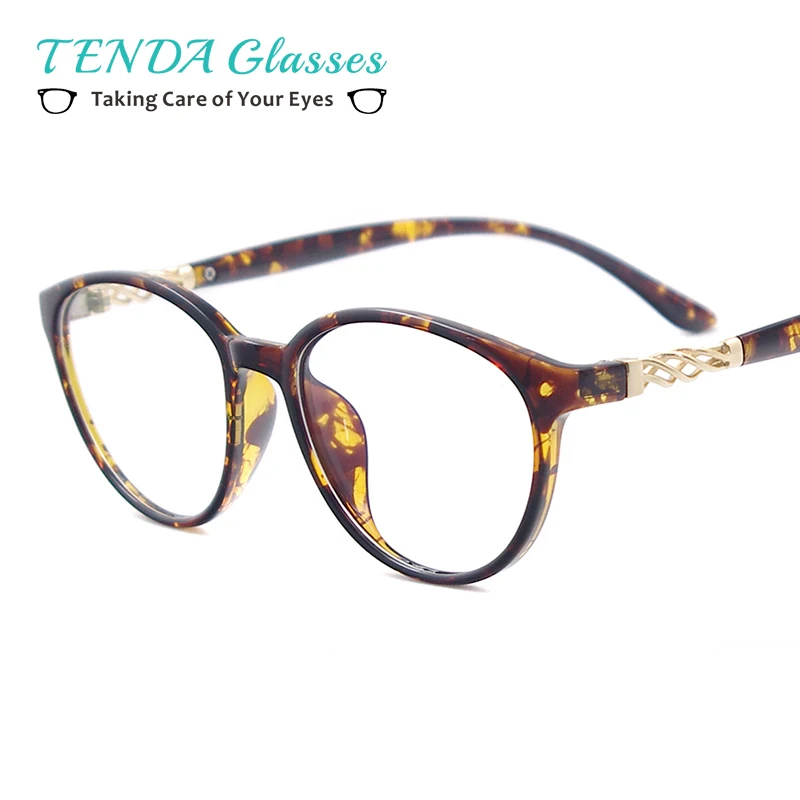 

Fashion Plastic Designer Oval Spectacle Frames Prescription Eyeglass Frames For Women For Myopia Reading Lenses