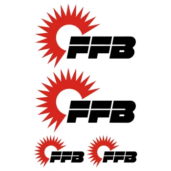 

For FFB aufkleber sticker wohnmobil camper wohnwagen caravan 4 Sticker Pieces Car Styling