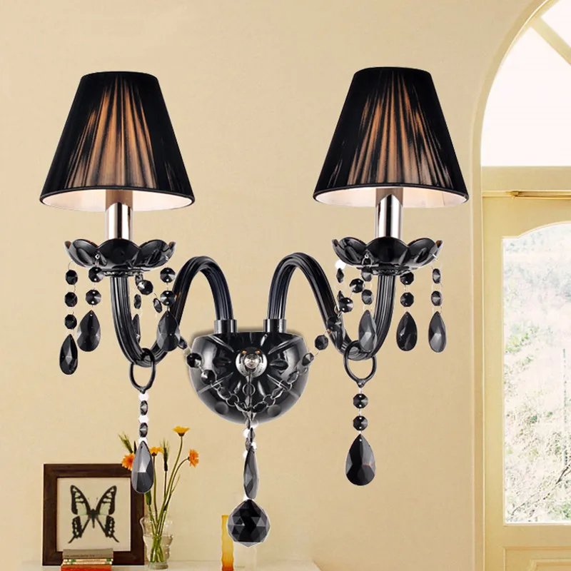Black E14 led wall candle lights Bedroom American vintage wall sconce Luz Cafe dining room indoor lighting Antique Wall abajur Black E14 led wall candle lights Bedroom American vintage wall sconce Luz Cafe dining room indoor lighting Antique Wall abajur
