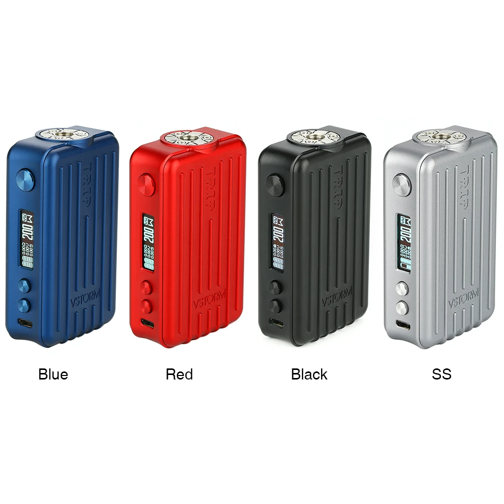 Preise Original Dampf Storm Reise TC Box Mod kleinste 200W high power Mod power durch 18650 Batterie   0,91 zoll bildschirm vs Drag 2 GEN Mod