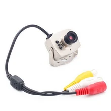 Фирменная новинка мини проводной аудио микрофон CCTV камера безопасности Цвет 940nm ночное видение инфракрасный видео Cam COMS 3,6 мм объектив